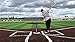SWINGRAIL Baseball/Softball Swing Trainer Aid (2-Pack) Equipment for Batting and Hitting