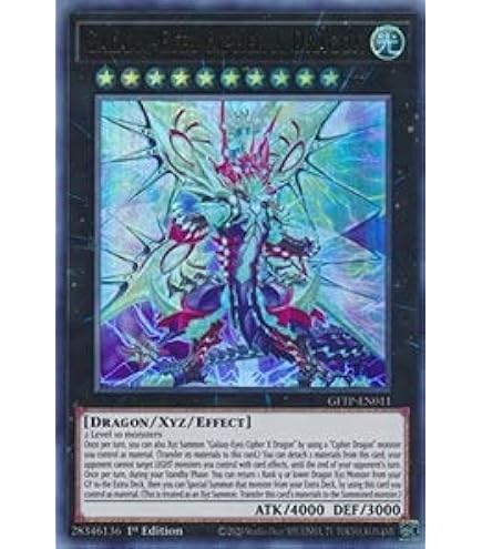 Amazon.com: Galaxy-Eyes Cipher X Dragon - GFTP-EN011
