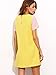 SheIn Women's Cute Short Sleeve Pockets Color Block Casual Swing Tunic Dress Large Mulitcolor
