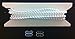 10ft. White Plastic #10 Chain - With 2 Connectors - Blind Beaded Bead Ball