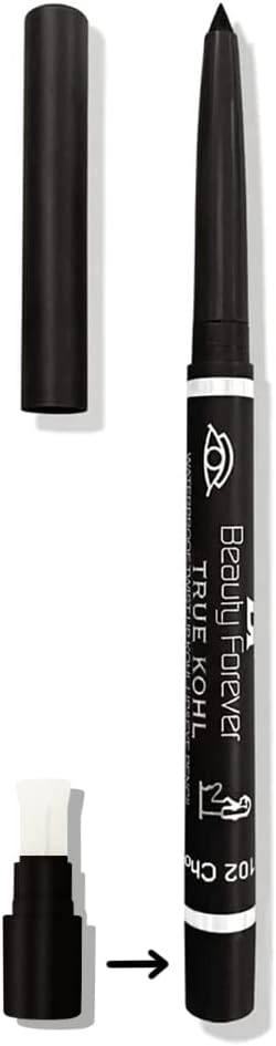 Beauty Forever Twist Up Lip & Eye Pencil 1g Matte & Shimmer Waterproof 12