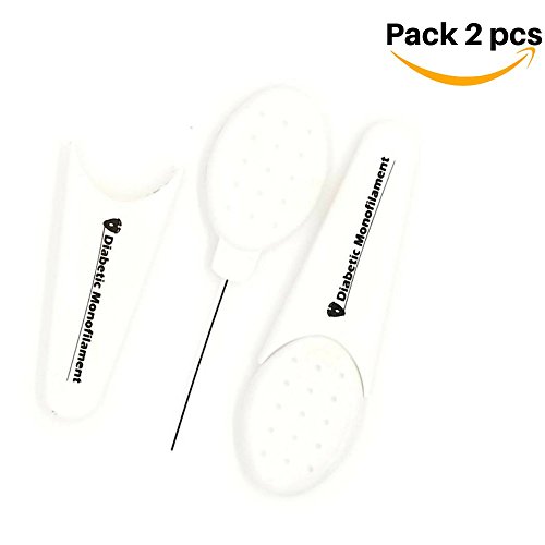 Monofilament Diabetes - 10 Gram Medical Foot Neuropathy screening Test Diabetic - Pack 2 Units