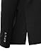 H2H Mens Casual Fashion Slim Fit Blazer Jacket with Snap Collar Black US S/Asia M (KMOBL01)