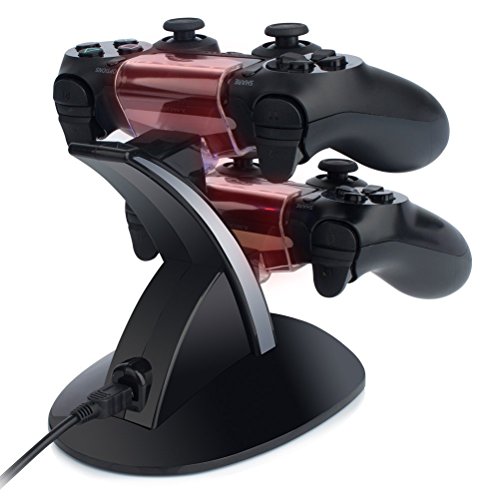 image for ZQQ PS4 Controller Charger Dual USB Charger Charging Docking Station S