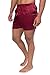 TexereSilk Men's 100% Silk Dress Boxers - Underwear for Men (Board Room, Burgundy, Large) for Him MS6102-BRG-L