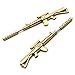 Tutuba Office Gold Rifle Shape Design Black Ink Ballpoint Pen Stationery