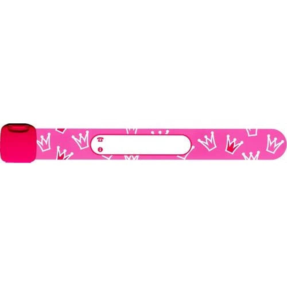 Infoband I.D. Travel Wrist Band for Kids - Princess/Pink