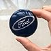 4PCS 56.5mm 2.2'' Auto Car Sticker Wheel Center Hub Cap Logo Aluminium fit for Ford Blue