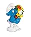 Schleich Smurf Figure with a Bouquet of Flowers
