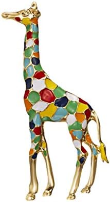 DIAMOEN Cartoon Giraffe Brooches Women Cute Animal Brooch Pin Fashion Jewelry Gift Kids Exquisite Broches
