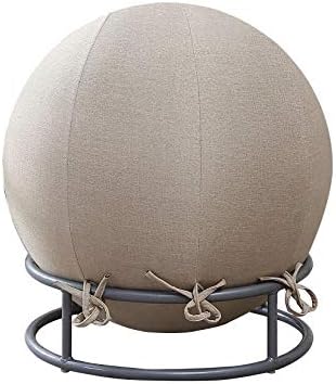 fuzzy yoga ball chair