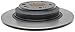 ACDelco Gold 18A2760 Black Hat Rear Disc Brake Rotor