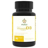 Vitamin D3-10,000 IU for Increased Immune Support, Healthy Muscle Function and Healthy Teeth & Bones (90 Servings)