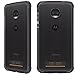 ADEMITE Moto Z2 Play Case Bumper Black/Clear Compatible With Moto Mods