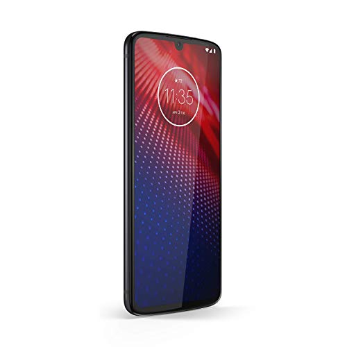 Moto Z4 – Unlocked – 128 GB – Flash Gray (US Warranty) - Verizon, AT&T, T-Mobile, Sprint, Boost, Cricket, Metro - PAF60007US