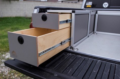 Firgelli Automations Full Extension Drawer Slides 400 Lb Capacity