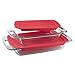 Pyrex Easy Grab 4-Piece Value Pack, includes 1-ea 3-qt Oblong, 2-qtOblong, Red Plastic Covers