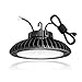 HYPERLITE 150W LED High Bay Lights 21,000Lm 5000K Industrial Grade 5' Cable with US Plug UL and DLC Premium Approved with Meanwell Driver for Warehouse Gym Workshop【Offer Lighting Layout】