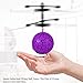 Slepwel UFO Flying Ball Magic led Light with Remote (Purple)