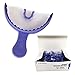 35 Anterior Disposable Dental Bite Registration Trays, Dental Impressions Trays for Teeth Molds, 1 Box of 35 Bite Trays