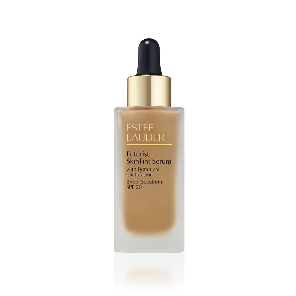 Estée Lauder Futurist Skin Tint Serum Foundation SPF 20 with Glycerin | Light Coverage, 1.0 Fl Oz, 3N2 Wheat