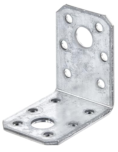 Alberts 846527 Angle Bracket | sendzimir galvanised | 50 x 50 x 35 mm | Set of 150