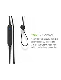 NuForce   Auriculares deportivos inalámbricos con batería Optima Be Sport4 a prueba de sudor, 10 H   Negro