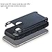 Alkax for iPhone SE Case, 2 Piece Armor Heavy Duty Rugged Dual Layer Slim Shockproof Protection Hybrid Protective Cover Bumper for Apple iPhone SE +1 Stylus Pen (Black)
