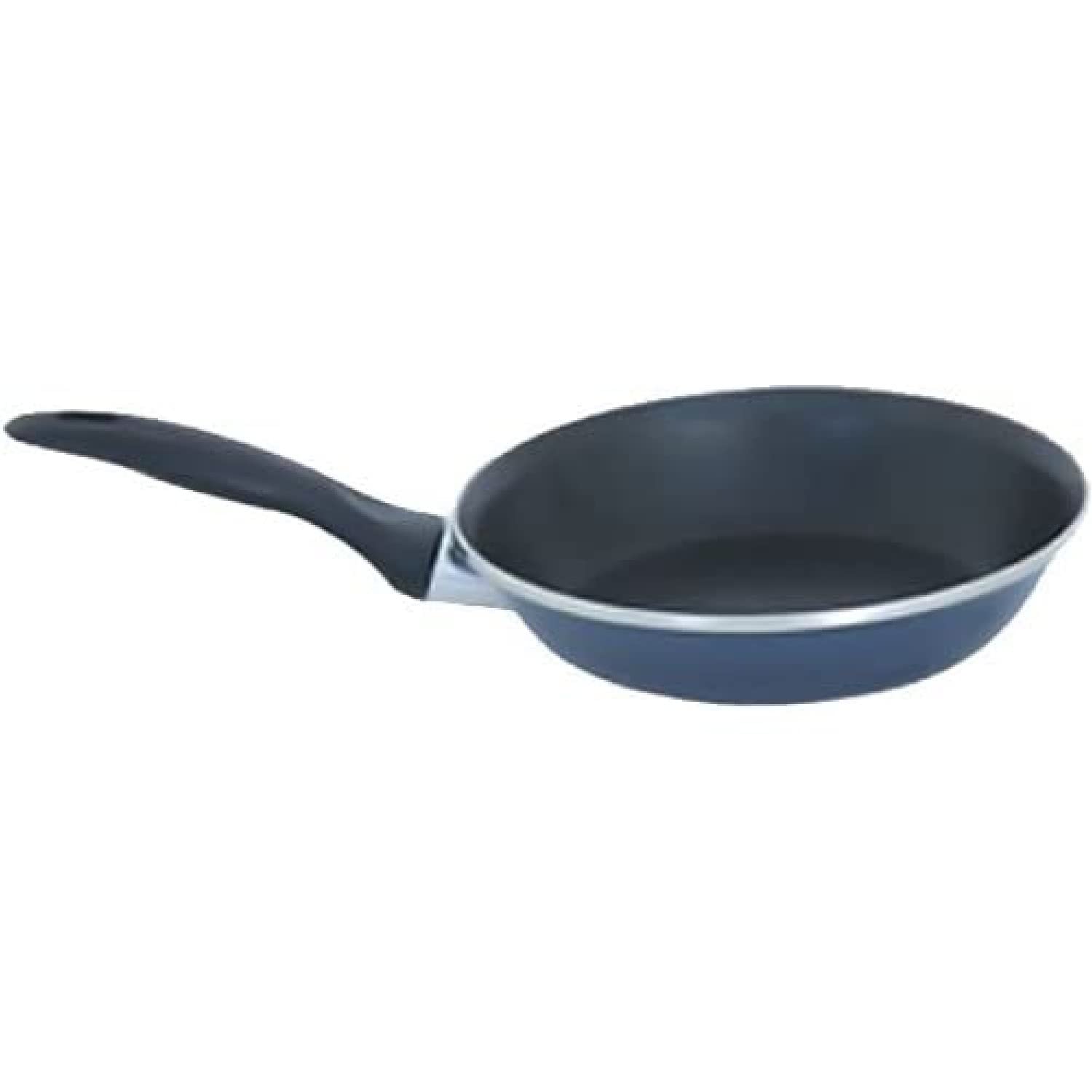 MSV Frying Pan Enamelled, Black, 22 cm