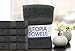Utopia Towels 4 Piece Premium Hand Towels Set, 16 by 28 inches, 100% Ring Spun Cotton, Lightweight and Highly Absorbent Towels for Bathroom, Travel, Camp, Hotel, and Spa, Grey