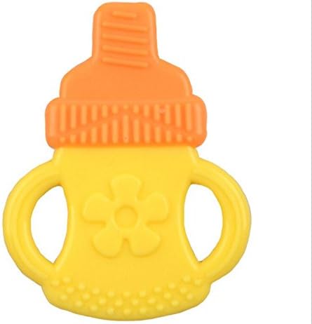 High Food Grade Silicone Teething Toy for Infants, Toddlers, Girls, Boys-BPA Free, FDA Safety Compliant and 100% Food Grade Silicone Material by GreatProducts4U 