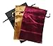 Tarot Bags Fall Colors Satin Bundle of 3: Wine Black and Gold (6