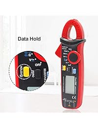 Signstek UNI-T UT210E RMS medidor de corriente AC DC pequeño con probador de capacitancia.
