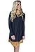 Mixmax Women Contrast Color Splice Lace Up Loose Tunic Dress