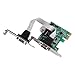SHINESTAR PCIe Serial Expansion Card, 2 Port PCI Express 1.0 x 1 to Industrial DB9 COM RS232 Converter Adapter Controller for Desktop PC with Low Bracket