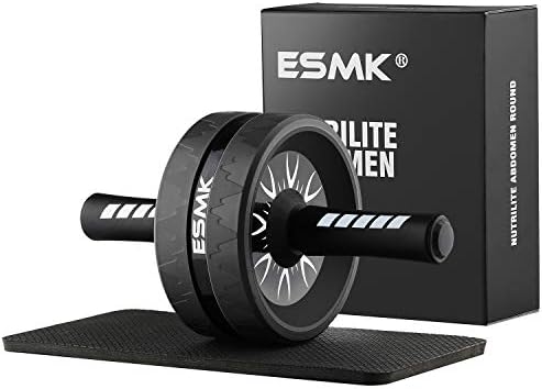 ESMK Ab Roller Wheel with Knee Pad