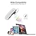 GLCON G-01 Wireless Bluetooth Headset with Microphone Mic,Voice Command,9 Days Long Standby,Noise Canceling Headphones Ear Buds for iPhone X 8 7 6 plus,Galaxy S9 S8 S7 Edge Android Smart Phones, White