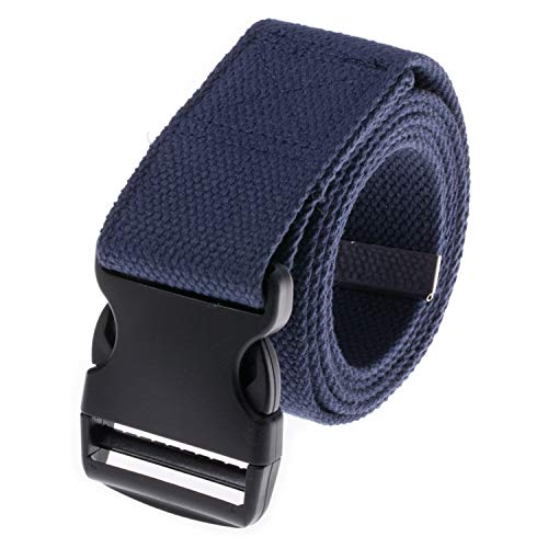 COW&COW Transfer and Walking Gait Belt with Quick Release Buckle for Caregiver Nurse Physical Therapist 2 inches(Navy Blue, 60inches)