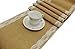 COTTON CRAFT Jute Table Runner - 2 Pack Natural Burlap White Lace Trim XL Tablerunners - Harvest Autumn Fall Thanksgiving Holiday Christmas Festive Party Farmhouse Dining Kitchen Tabletop -12x108 in