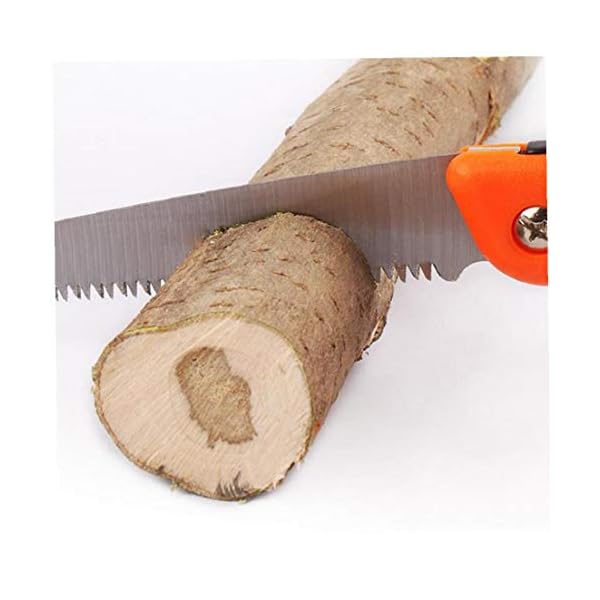 Folding Handsäge Astsäge mit Rugged Klingen Professionelle Klappsäge Razor Tooth scharfe Klinge festen Griff… – Bild 6