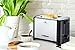 Maier Premium Compact Ultra Efficient 18/10 Stainless Steel 2 Slice Toaster with Long Lasting Heat Element – Perfect Toast Every Time