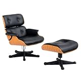 Aztec Imports, Inc. Dollhouse Miniature Eames Chair and Ottoman