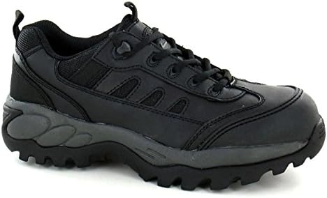 theonlineshoeshop Mens Leather Composite Toe Safety Work Lace up Trainers Shoes Size 6-12