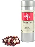 Art of Tea Organic Kauai Cocktail Fruit Blend Tisane Tea (Caffeine Free) - 3oz Tin