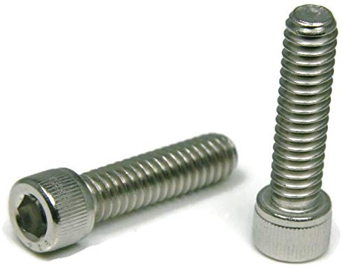 JumpingBolt Stainless Steel Socket Head Cap Screws #10-24 x 1'' Packing Quantity - 100 - Quality Assurance from