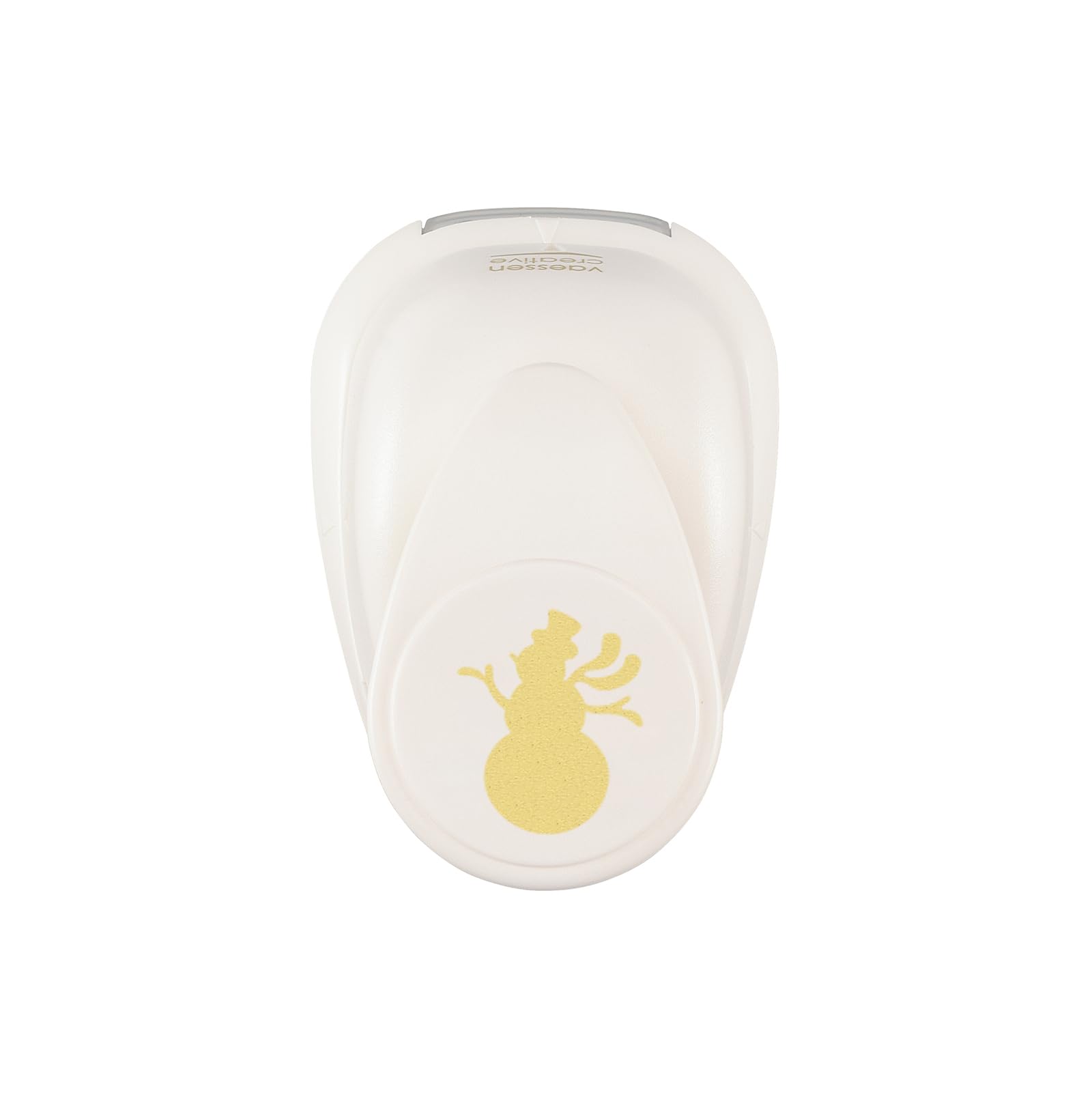 Vaessen Creative Craft Paper Punch - Snowman - 2,5 x 2,1 cm - Circle Cutter for Crafting and Card Making
