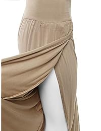 Pantalones de tulipán para dama de pierna ancha