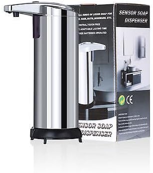 Stainless Steel Hands Free Automatic IR Sensor Touchless Soap Liquid Dispenser