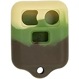 Keyless2Go New Silicone Cover Protective Cases for Remote Key Fobs FCC CWTWB1U345 CWTWB1U331 GQ43VT11T - Camo