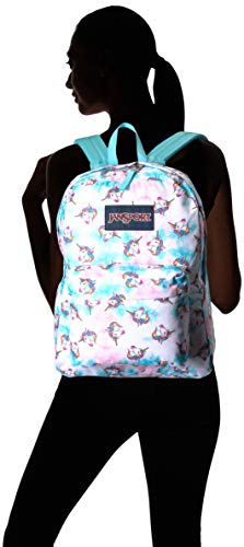 jansport unicorn clouds backpack